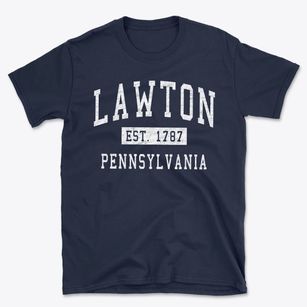 Lawton Pennsylvania Classic Established Basic T-Shirt