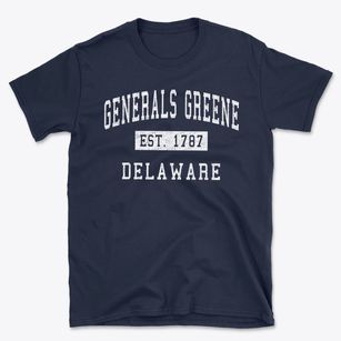 Generals Greene Delaware Classic Established Basic T-Shirt