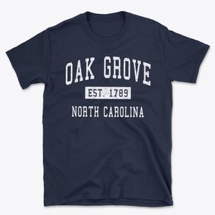 Oak Grove North Carolina Classic Established Basic T-Shirt