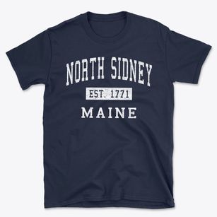 North Sidney Maine Classic Established Basic T-Shirt