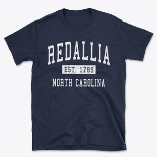 Redallia North Carolina Classic Established Basic T-Shirt