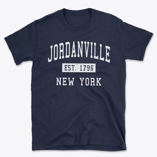 Jordanville New York Classic Established Basic T-Shirt
