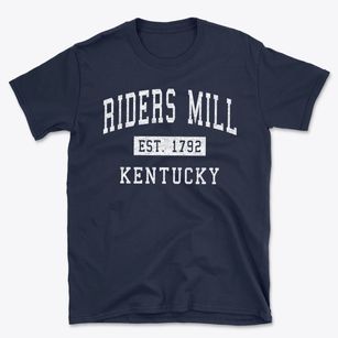 Riders Mill Kentucky Classic Established Basic T-Shirt
