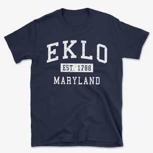 Eklo Maryland Classic Established Basic T-Shirt