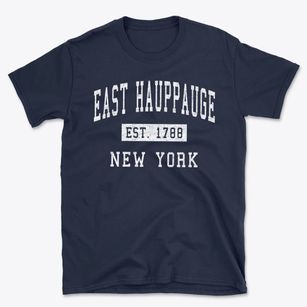 East Hauppauge New York Classic Established Basic T-Shirt