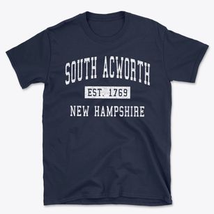 South Acworth New Hampshire Classic Established Basic T-Shirt