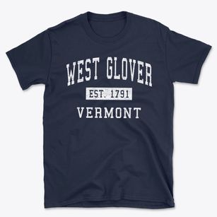 West Glover Vermont Classic Established Basic T-Shirt