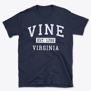 Vine Virginia Classic Established Basic T-Shirt