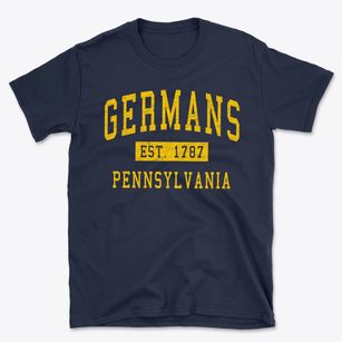 Germans Pennsylvania Classic Established Basic T-Shirt