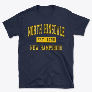 North Hinsdale New Hampshire Classic Established Basic T-Shirt