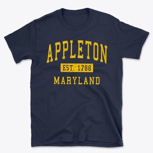 Appleton Maryland Classic Established Basic T-Shirt