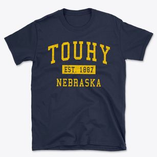 Touhy Nebraska Classic Established Basic T-Shirt