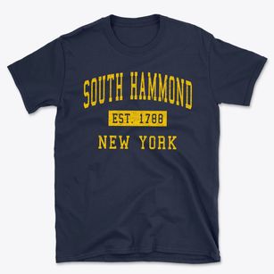 South Hammond New York Classic Established Basic T-Shirt