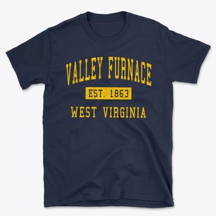 Valley Furnace West Virginia Classic Established Basic T-Shirt