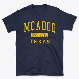 Mcadoo Texas Classic Established Basic T-Shirt