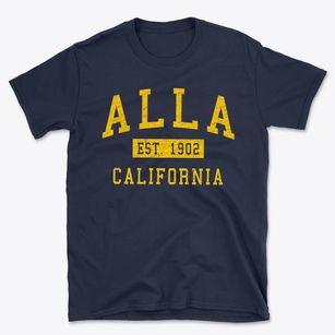 Alla California Classic Established Basic T-Shirt