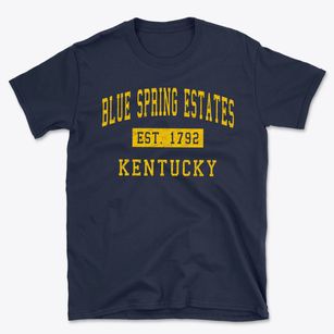 Blue Spring Estates Kentucky Classic Established Basic T-Shirt