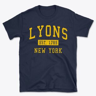 Lyons New York Classic Established Basic T-Shirt