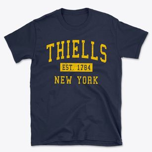 Thiells New York Classic Established Basic T-Shirt