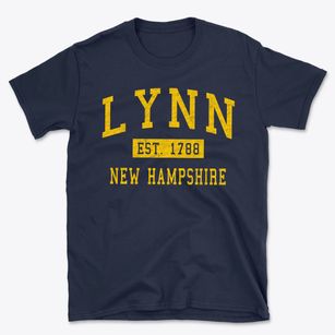 Lynn New Hampshire Classic Established Basic T-Shirt