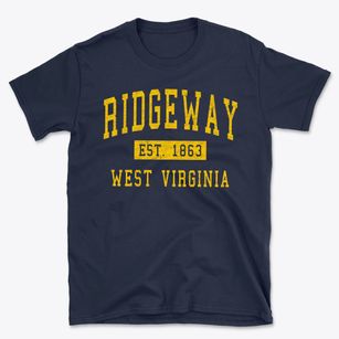Ridgeway West Virginia Classic Established Basic T-Shirt