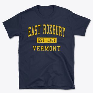 East Roxbury Vermont Classic Established Basic T-Shirt