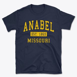 Anabel Missouri Classic Established Basic T-Shirt