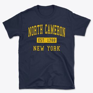 North Cameron New York Classic Established Basic T-Shirt