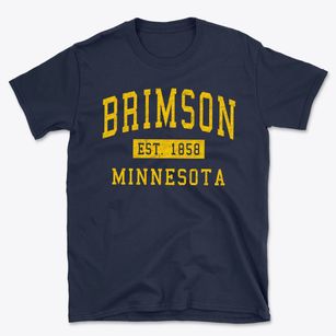 Brimson Minnesota Classic Established Basic T-Shirt