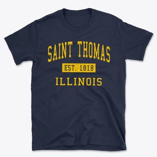 Saint Thomas Illinois Classic Established Basic T-Shirt