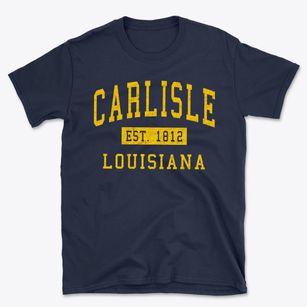 Carlisle Louisiana Classic Established Basic T-Shirt