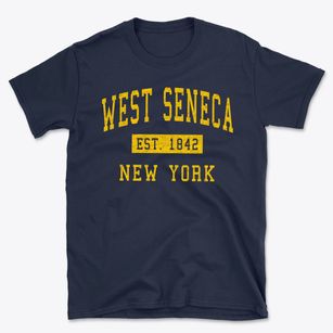 West Seneca New York Classic Established Basic T-Shirt