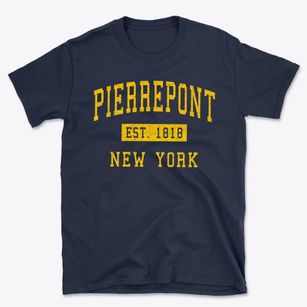 Pierrepont New York Classic Established Basic T-Shirt