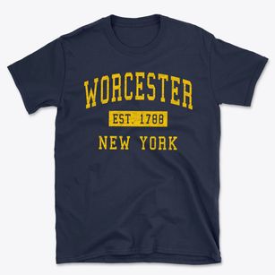 Worcester New York Classic Established Basic T-Shirt