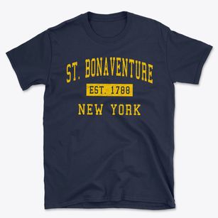 St. Bonaventure New York Classic Established Basic T-Shirt