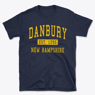 Danbury New Hampshire Classic Established Basic T-Shirt