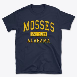 Mosses Alabama Classic Established Basic T-Shirt