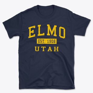 Elmo Utah Classic Established Basic T-Shirt