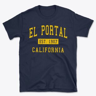 El Portal California Classic Established Basic T-Shirt