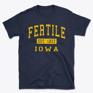 Fertile Iowa Classic Established Basic T-Shirt