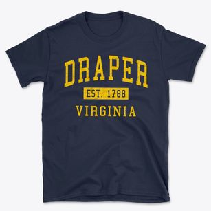 Draper Virginia Classic Established Basic T-Shirt