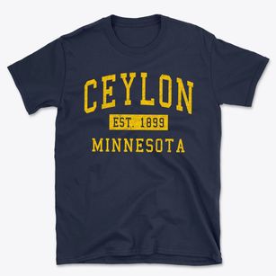 Ceylon Minnesota Classic Established Basic T-Shirt