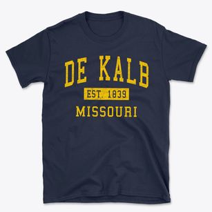 De Kalb Missouri Classic Established Basic T-Shirt
