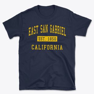 East San Gabriel California Classic Established Basic T-Shirt