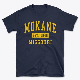 Mokane Missouri Classic Established Basic T-Shirt
