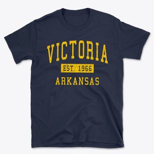 Victoria Arkansas Classic Established Basic T-Shirt