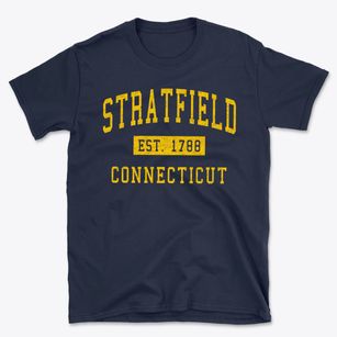 Stratfield Connecticut Classic Established Basic T-Shirt