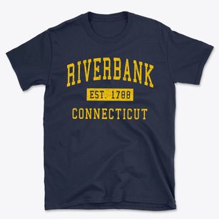 Riverbank Connecticut Classic Established Basic T-Shirt