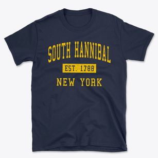 South Hannibal New York Classic Established Basic T-Shirt