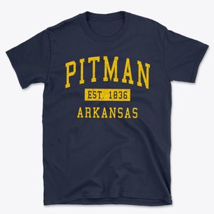 Pitman Arkansas Classic Established Basic T-Shirt